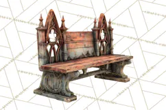 Spooky Circus Clip Art Png, Creepy Halloween Clipart Png Product Image 3
