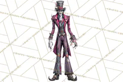 Spooky Circus Clip Art Png, Creepy Halloween Clipart Png Product Image 3