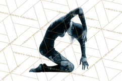 Spooky Circus Clip Art Png, Creepy Halloween Clipart Png Product Image 2