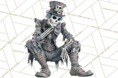Spooky Circus Clip Art Png, Creepy Halloween Clipart Png Product Image 3