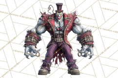 Spooky Circus Clip Art Png, Creepy Halloween Clipart Png Product Image 4