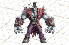 Spooky Circus Clip Art Png, Creepy Halloween Clipart Png Product Image 4