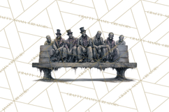 Spooky Circus Clip Art Png, Creepy Halloween Clipart Png Product Image 2