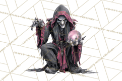 Spooky Circus Clip Art Png, Creepy Halloween Clipart Png Product Image 4