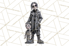 Spooky Circus Clip Art Png, Creepy Halloween Clipart Png Product Image 5