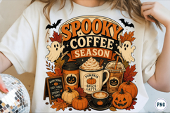 Spooky Coffee Season Png Product Image 1