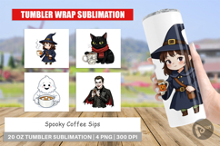 Tumbler Spooky Coffee Sips Product Image 1