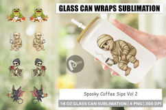 Glass Can Spooky Coffee Sips Product Image 1