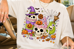Spooky Cute Halloween Drinks PNG Design Product Image 2