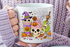 Spooky Cute Halloween Drinks PNG Design Product Image 4