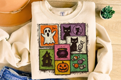 Halloween Ghost Cat PNG, Spooky PNG, Halloween PNG, Pumpkin Product Image 5