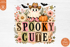 Spooky Cute Halloween Sublimation Design Product Image 1