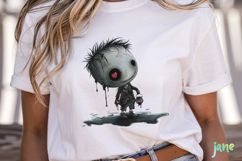 Spooky Doll Sublimation Clipart Product Image 2