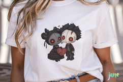 Spooky Doll Sublimation Clipart Product Image 2