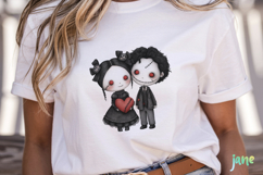 Spooky Doll Sublimation Clipart Product Image 2