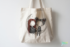 Spooky Doll Sublimation Clipart Product Image 4