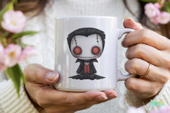 Spooky Doll Sublimation Clipart Product Image 3