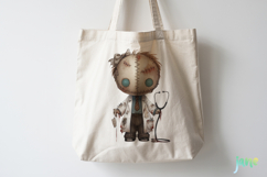 Spooky Doll Sublimation Clipart Product Image 4