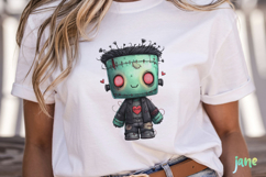 Spooky Doll Sublimation Bundle Clipart Product Image 7