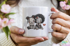 Spooky Doll Sublimation Bundle Clipart Product Image 8