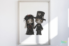 Spooky Doll Sublimation Bundle Clipart Product Image 2