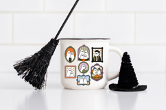 Retro Ghost Family Picture Frames PNG