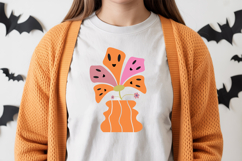 Spooky Flower SVG | Halloween PNG | Halloween Clipart Product Image 3