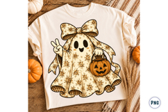 Spooky Ghost Friends Halloween PNG, Halloween PNG, Boo PNG Product Image 1