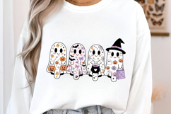 Spooky Ghost Friends Halloween PNG, Halloween PNG, Boo PNG Product Image 2