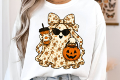 Spooky Ghost Friends Halloween PNG Product Image 2
