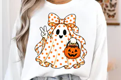 Spooky Ghost Friends Halloween PNG, Halloween PNG, Boo PNG Product Image 2