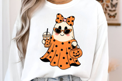 Spooky Ghost Friends Halloween PNG, Halloween PNG, Boo PNG Product Image 2