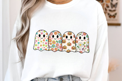 Spooky Ghost Friends Halloween PNG, Halloween PNG, Boo PNG Product Image 2