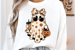 Spooky Ghost Friends Halloween PNG, Halloween PNG, Boo PNG Product Image 2