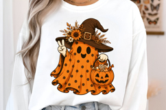 Spooky Ghost Friends Halloween PNG, Halloween PNG, Boo PNG Product Image 2