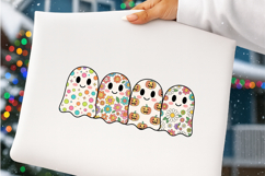 Spooky Ghost Friends Halloween PNG, Halloween PNG, Boo PNG Product Image 4