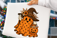 Spooky Ghost Friends Halloween PNG, Halloween PNG, Boo PNG Product Image 4