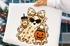 Spooky Ghost Friends Halloween PNG Product Image 4