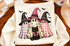 Spooky Ghost Friends Halloween PNG,Halloween Sublimation Product Image 2