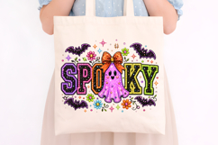 Spooky Ghost Rhinestone PNG Design Product Image 4