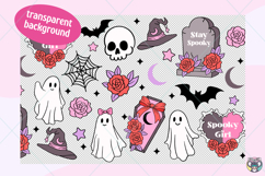 Spooky Girl Libbey Glass Wrap, Halloween 16oz Can Glass Product Image 4