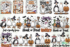 Spooky Goose Clipart Bundle Sublimation Product Image 8