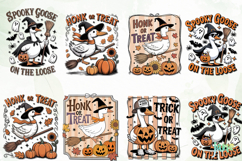 Spooky Goose Clipart Bundle Sublimation Product Image 7