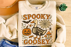 Spooky Goosey PNG, Halloween Goose PNG, Silly Goose PNG Product Image 4