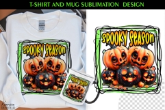 Spooky Halloween |Funny Halloween Quotes T Shirt and Mug Product Image 1