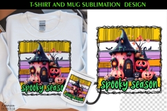 Spooky Halloween |Funny Halloween Quotes T Shirt and Mug Product Image 1