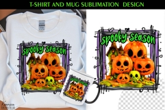 Spooky Halloween |Funny Halloween Quotes T Shirt and Mug Product Image 1