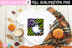 Spooky Halloween Black Cat Sublimation PNG