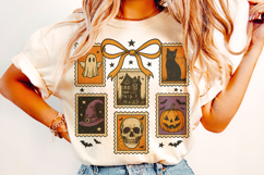 Spooky Halloween PNG, Ghost PNG, Pumpkin PNG, Ghouls PNG Product Image 3