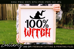 Witchy Halloween SVG for Cricut Spooky T-shirt Mug Design Product Image 3
